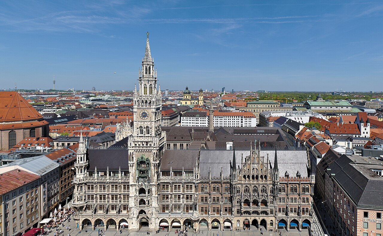 The New Town Hall on Marienplatz