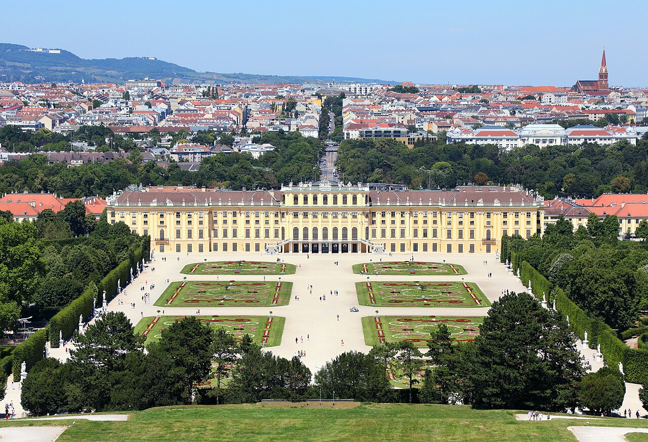 Schönbrunn Palace and gardens